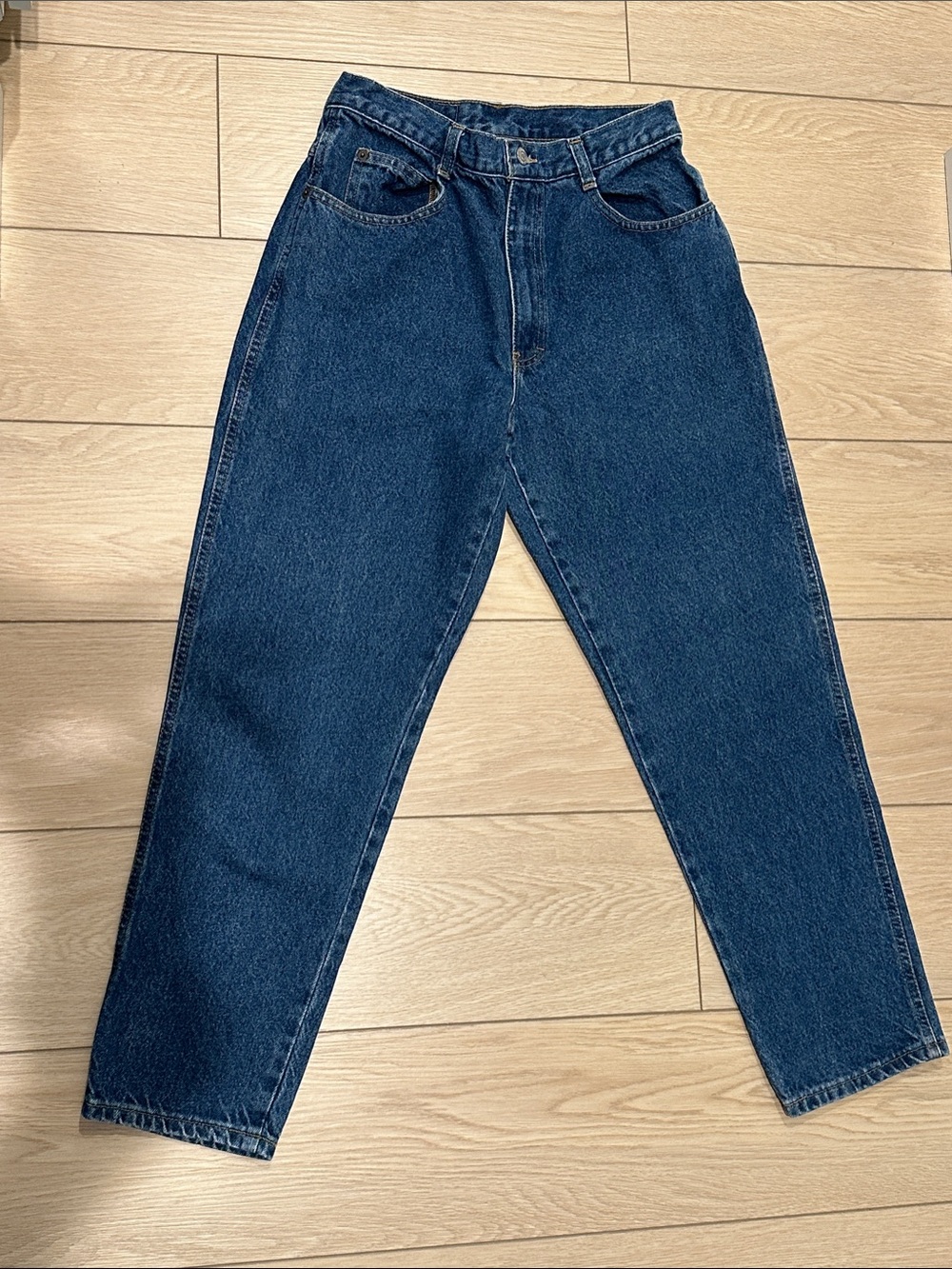 Vintage Gitano Jeans 10 Short 100% Cotton Tapered Leg